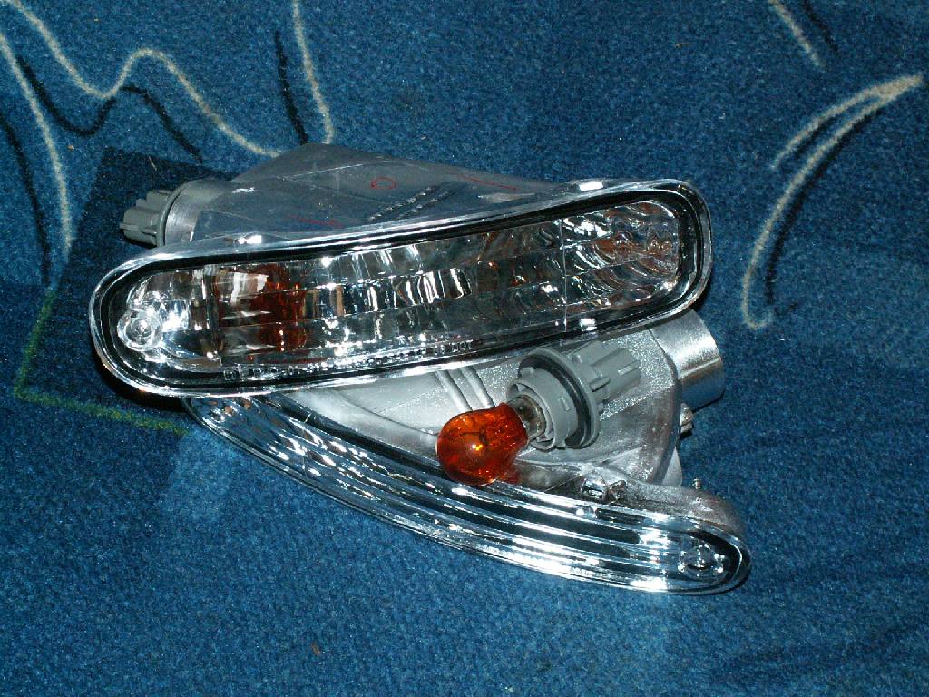 čiré blinkry na Toy Celica 91´,