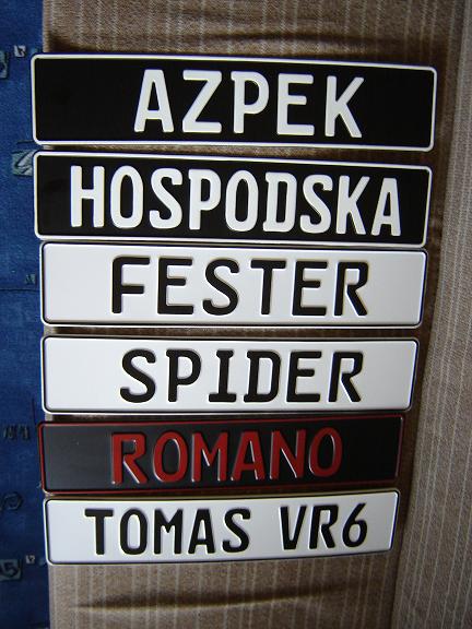 různé možnosti