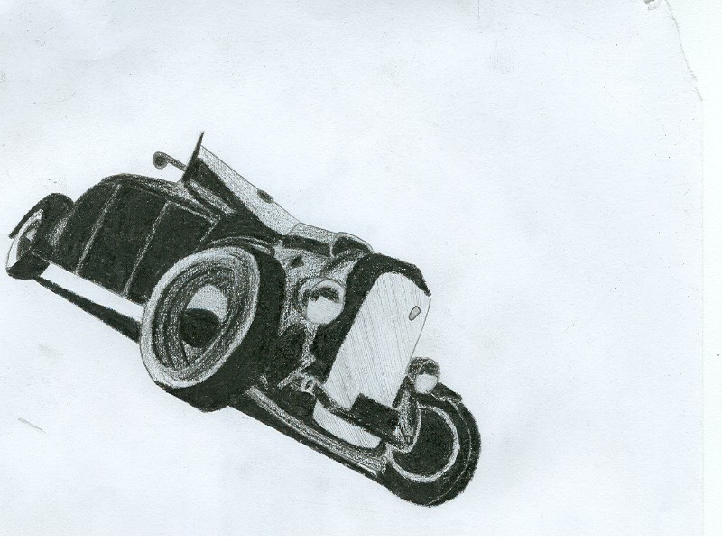 Black Hot Rod